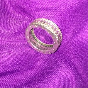 Forever stud pandora ring